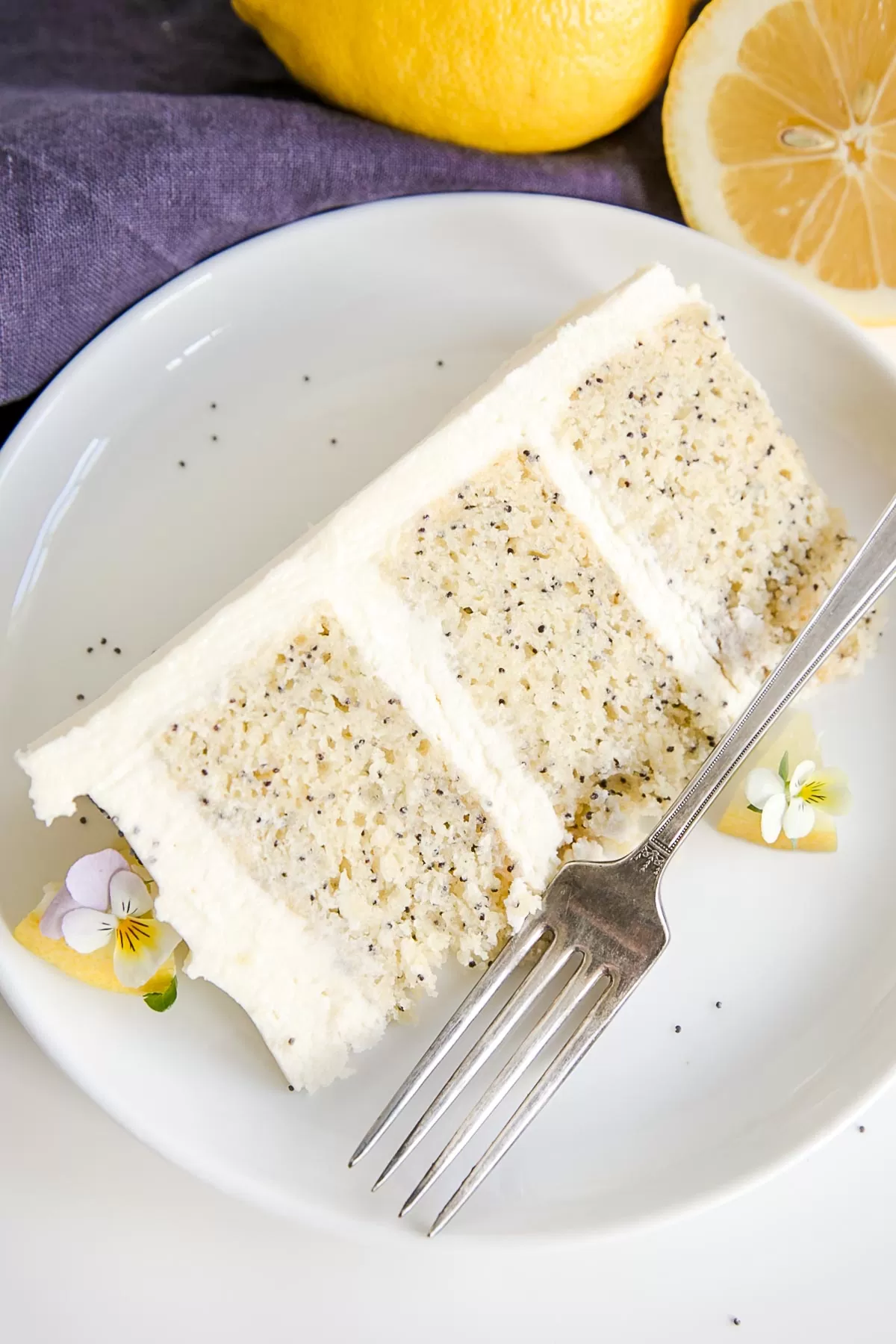 Gâteau au Citron et Graines de Pavot
