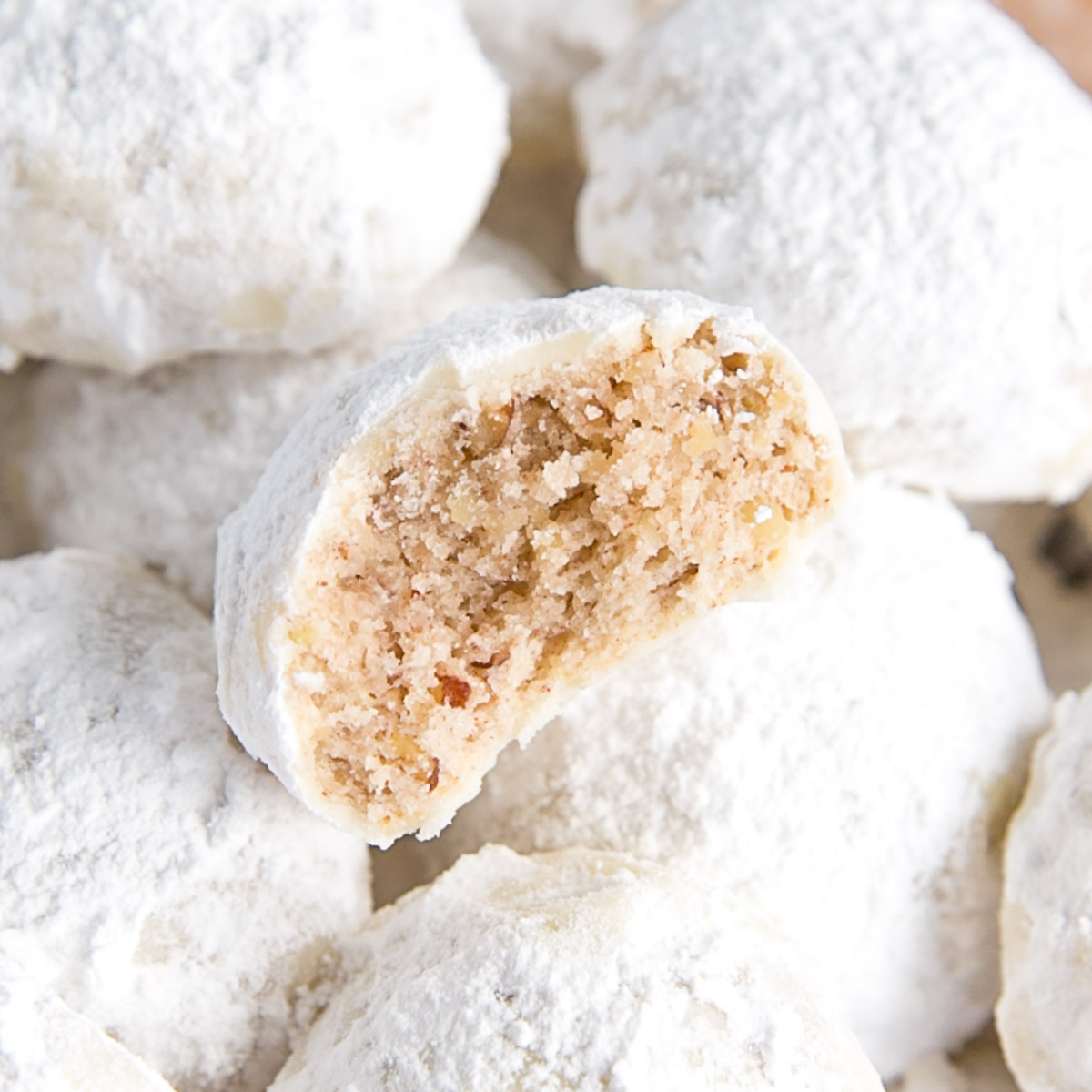 Biscuits de mariage mexicains (Biscuits boule de neige)