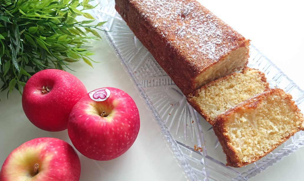 Cake Moelleux aux Pommes et Vanille